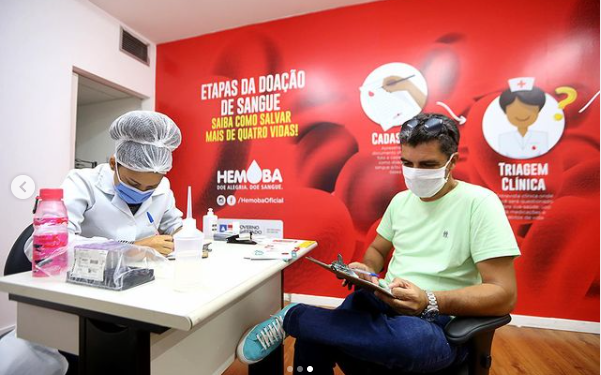 Hemoba abre unidade de coleta em Salvador durante o feriado da Independência