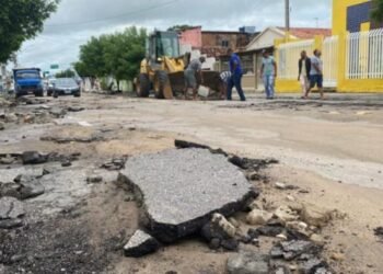 Em duas horas de chuva em Itaberaba equivaleu a quase três meses