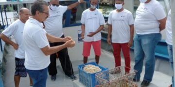 Curso de tecnologia de pesca movimenta Terminal de Salvador