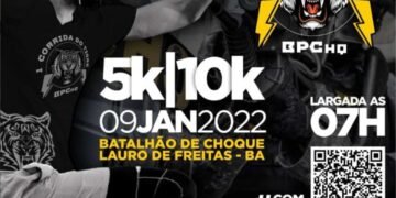 Batalhão de Choque promove primeira edição de corrida de rua