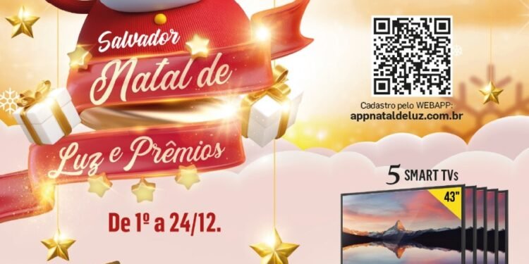 CDL lança ‘Salvador, Natal de Luz e Prêmios 2021’