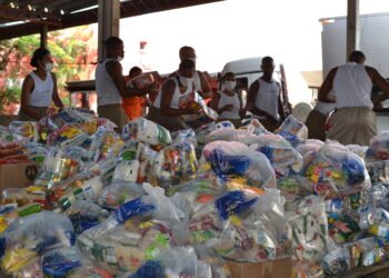 LBV arrecada mais de 21 toneladas de doações para vítimas das chuvas na Bahia