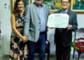 Senador Angelo Coronel entrega honraria à Divaldo Franco