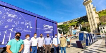 Salvador é a primeira cidade do Nordeste a receber frota de caminhões elétricos da Ambev