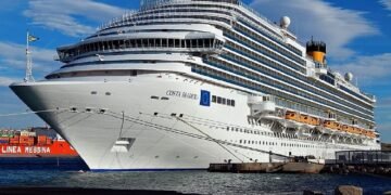Maior navio já operado no Brasil pela Costa Cruzeiros chega essa semana em Salvador