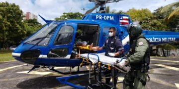 Vítimas de atropelamento em Itaparica são socorridas pelo Graer