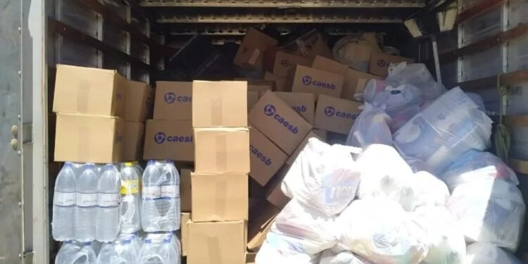 Base Operacional de Vitória da Conquista envia donativos para quilombolas