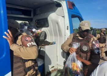 200 Kits com alimentos chegam para a comunidade de Bananeiras, em Itabuna