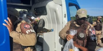 200 Kits com alimentos chegam para a comunidade de Bananeiras, em Itabuna