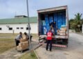 Ação solidária da Drogaria São Paulo entrega um caminhão de donativos para a sede da Cruz Vermelha de Ilhéus