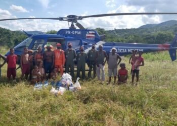 Graer entrega mantimentos a tribo isolada em Itambé