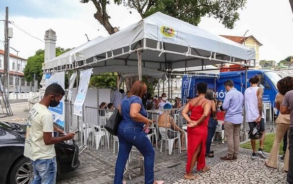 Ponto de testagem instalado no Bonfim está com atendimento suspenso nesta quinta-feira