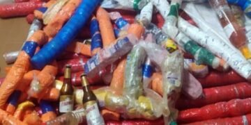 No flagra: presos tentam ‘contrabandear’ cerveja, chocolate e queijos em Mata Escura