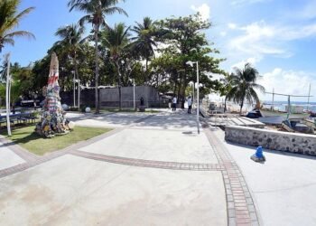 Reforma na região do Farol de Itapuã tem mais uma etapa concluída; veja como ficou