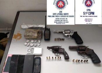 Em menos de 24 horas seis armas são apreendidas pela PM