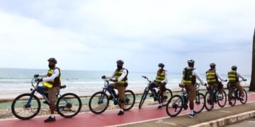 Ronda Ciclística reforça policiamento ordinário nas ciclovias de Salvador