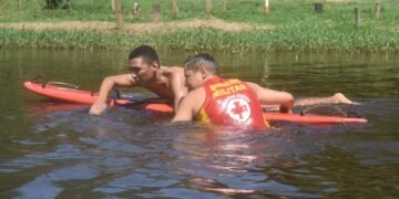 Corpo de Bombeiros faz recomendação ao nadar em rios