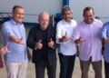Lula desembarca em Salvador para evento e é recebido por chapa com “L”