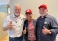 Durante ato com Lula e o MST, Lucinha diz que ex-presidente “é a grande esperança do Brasil”