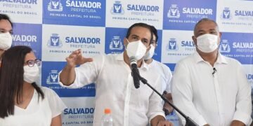 Bruno Reis rebate Eduardo Bolsonaro e pede cautela sobre flexibilizar máscaras