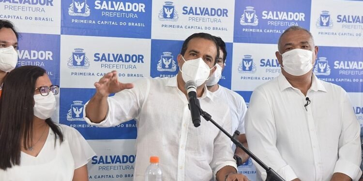 Bruno Reis rebate Eduardo Bolsonaro e pede cautela sobre flexibilizar máscaras