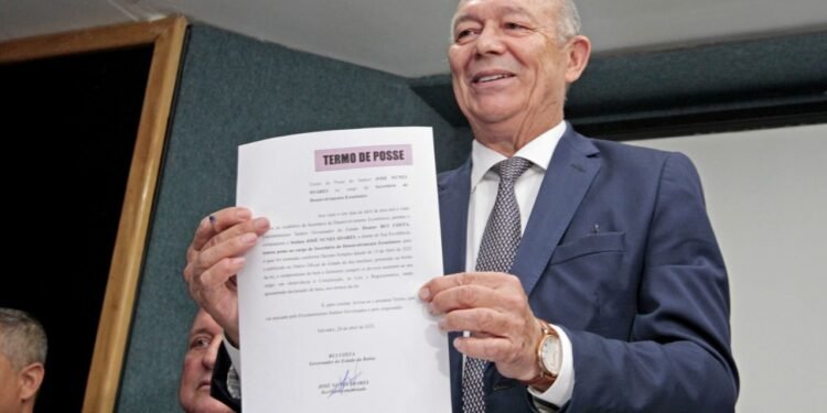 José Nunes toma posse como secretário de Desenvolvimento Econômico nesta quinta-feira (28)