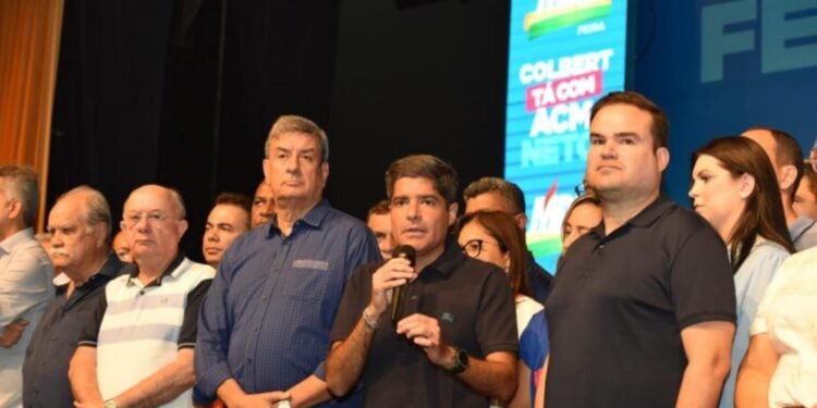 Em Feira de Santana, ACM Neto firma compromisso de duplicar a Avenida do Contorno