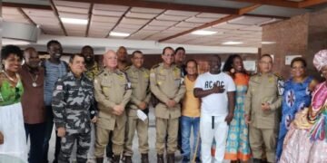 Grupo de Teatro da PMBA apresenta ‘África um Conto Cantado’ na abertura do 3° Seminário Internacional de Polícia Turística