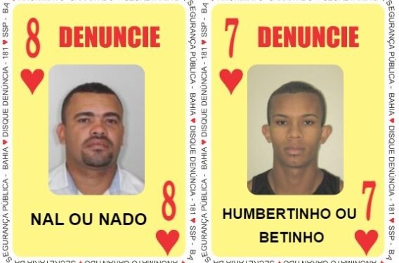 Traficantes são inseridos no Baralho do Crime