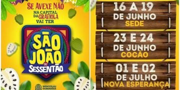 ‘São João do Sessentão’ em Wenceslau Guimarães é cancelado pela Justiça