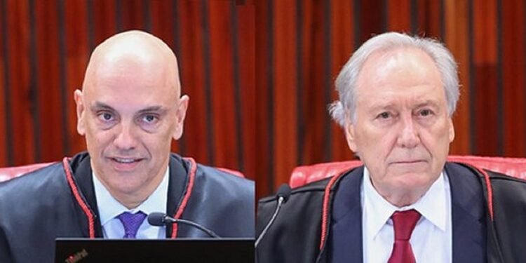Alexandre de Moraes e Ricardo Lewandowski são eleitos presidente e vice do TSE