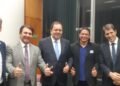 Targino Gondim esteve em Brasília em apoio à derrubada do veto presidencial às leis Aldir Blanc e Paulo Gustavo