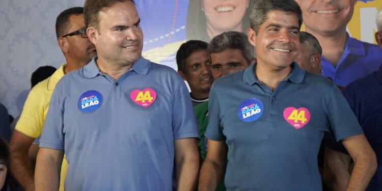 ‘Precisamos de um senador que, assim como meu avô ACM, tenha coragem de brigar pela Bahia’, diz ACM Neto sobre Cacá