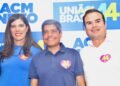 Cacá Leão comemora a chegada de Ana Coelho como pré-candidata a vice-governadora de ACM Neto