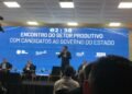 Candidatos ao governo participam de encontro com empresários