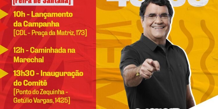 Angelo Almeida lança campanha e inaugura comitê no Ponto do Zequinha próximo sábado (20)