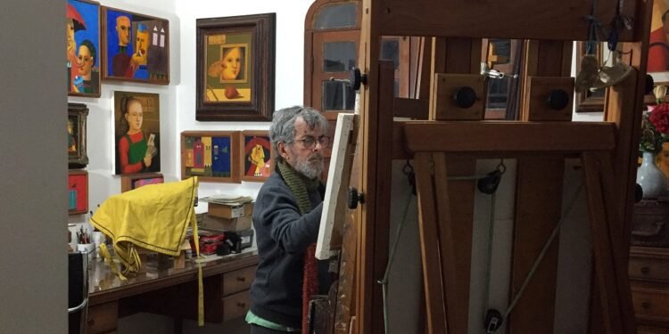 Palacete das Artes recebe a exposição “Habitantes de Cidade”, do artista plástico Adilson Santos, a partir desta terça(16) de agosto