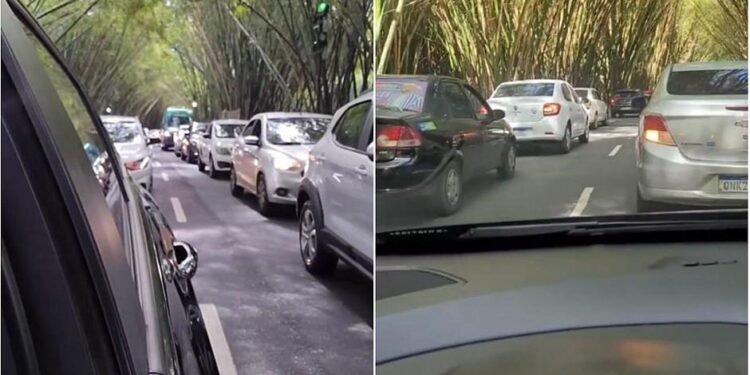 Motoristas de aplicativo fazem protesto na entrada do Aeroporto de Salvador