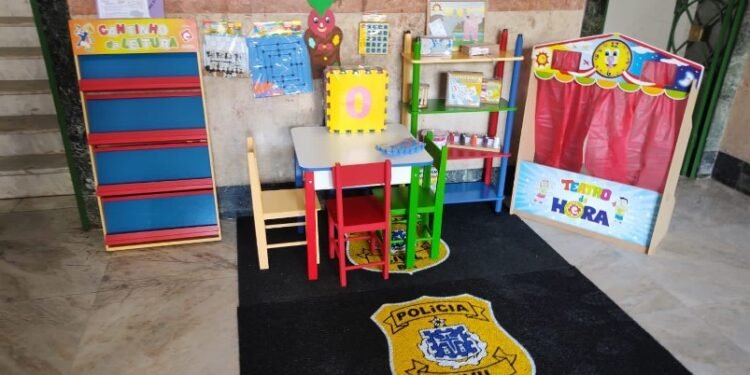 Mais de 50 brinquedotecas serão implantadas em unidades da Polícia Civil