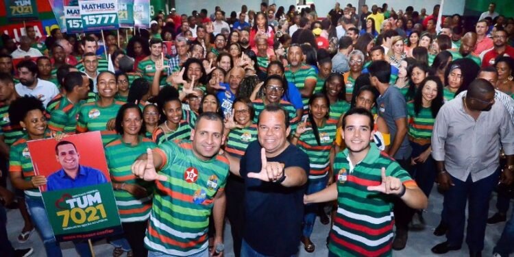 Em evento com Tum, Matheus afirma que Geraldo Júnior é uma “referência na política baiana”