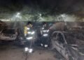 Incêndio destrói carros estacionados no pátio do Detran em Juazeiro