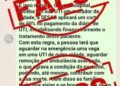 Não procede a informação de que a Central Estadual de Regulação criou uma nova regra para internação de pacientes em leitos de UTI