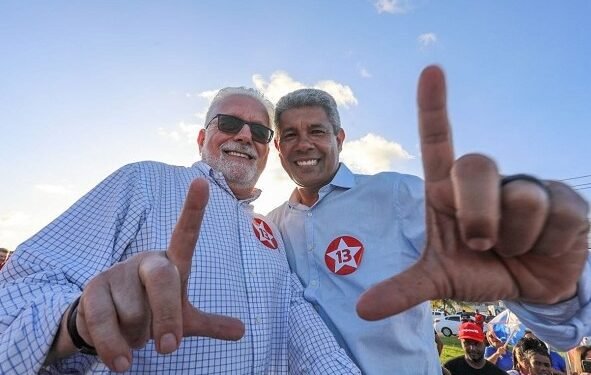 Wagner celebra desempenho de Jerônimo, Otto e Lula no primeiro turno