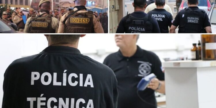 Cerca de 22 mil policiais receberão 32 milhões de reais pela redução das mortes violentas no primeiro semestre de 2022