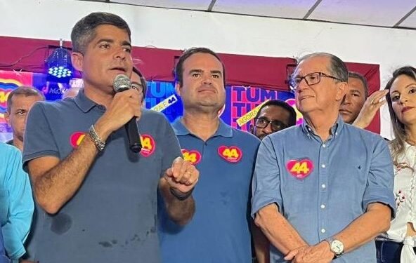 Neto diz que se for eleito Cacá Leão estará ao seu lado no governo