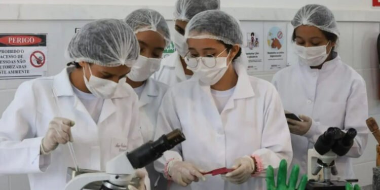 Alunos da rede estadual de Araci concorrem a prêmio nacional com projeto de luvas de bioplástico de sisal