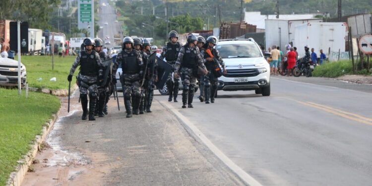 Ação das forças estaduais garante Bahia com 100% de rodovias liberadas