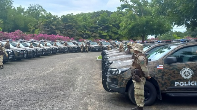 Especializadas da Polícia Militar ganham 62 novas viaturas
