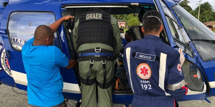 Em 10 minutos, Graer socorre paciente portador de insuficiência cardíaca