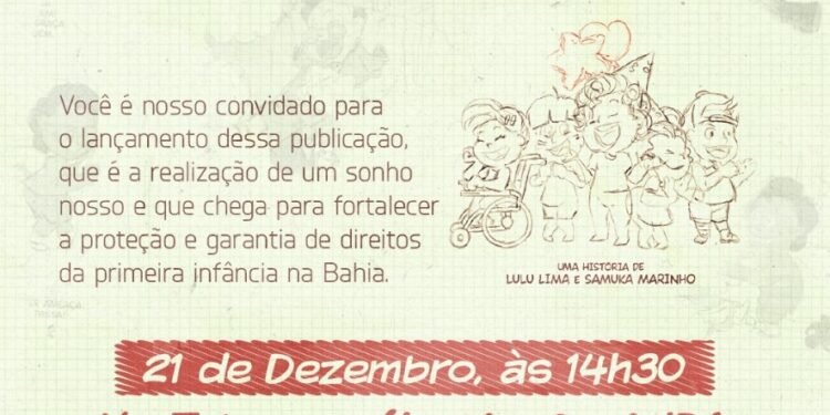 Governo da Bahia lança livro infantil na próxima quarta-feira (21)